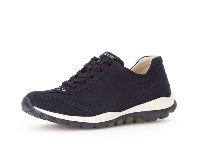 Gabor Sneaker Low Blau - Rauleder