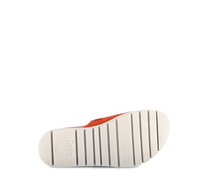 Gabor Pantolette Orange - Rauleder
