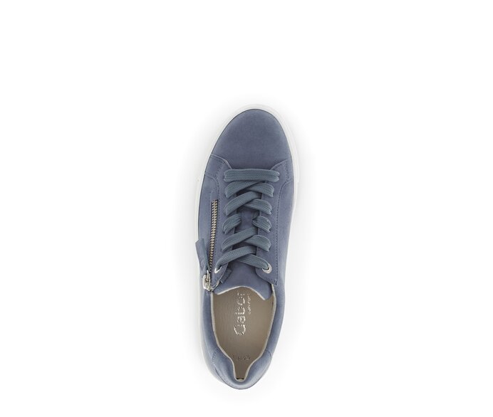 Gabor Sneaker Low Blau - Rauleder