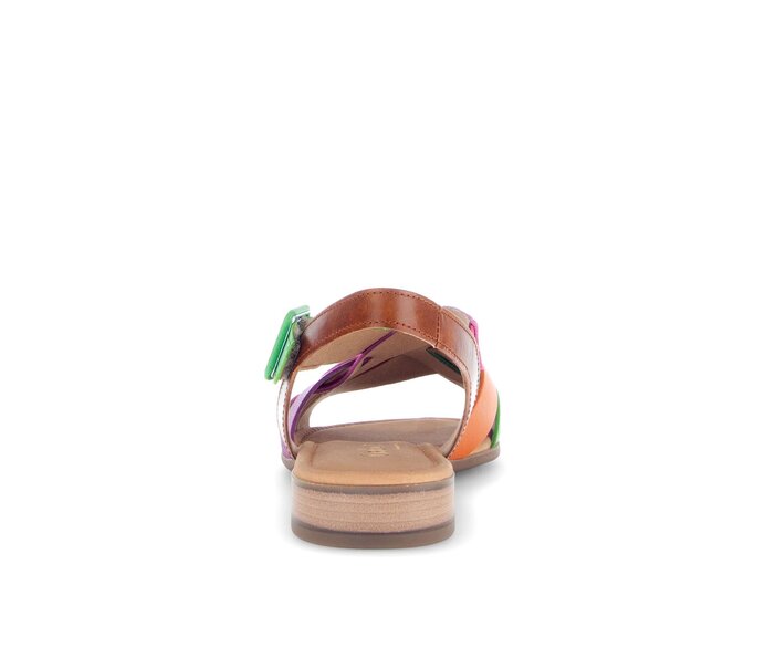 Gabor Riemchensandale Multicolour - Materialmix Leder