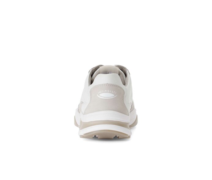 Gabor Rollingsoft Sneaker Low Grau - Materialmix Leder/Textil