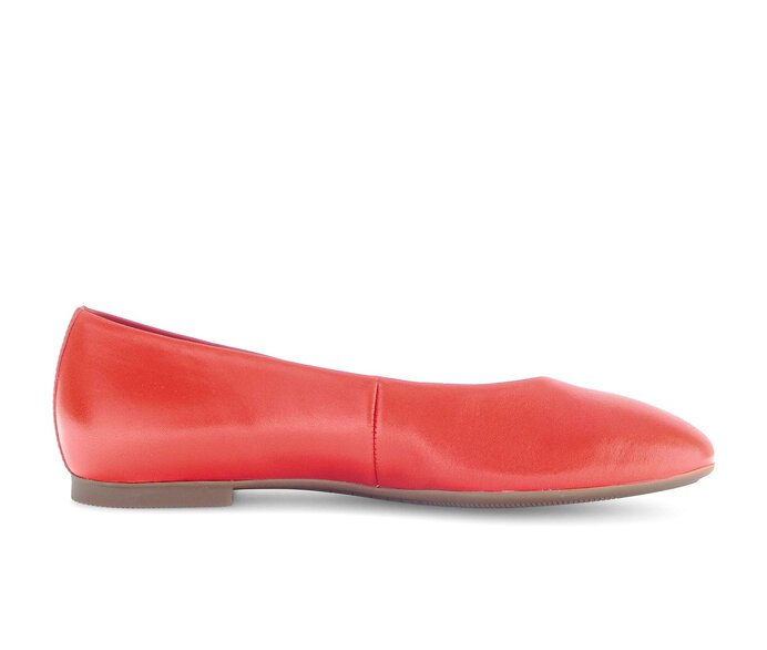 Gabor Eleganter Ballerina Rot - Glattleder