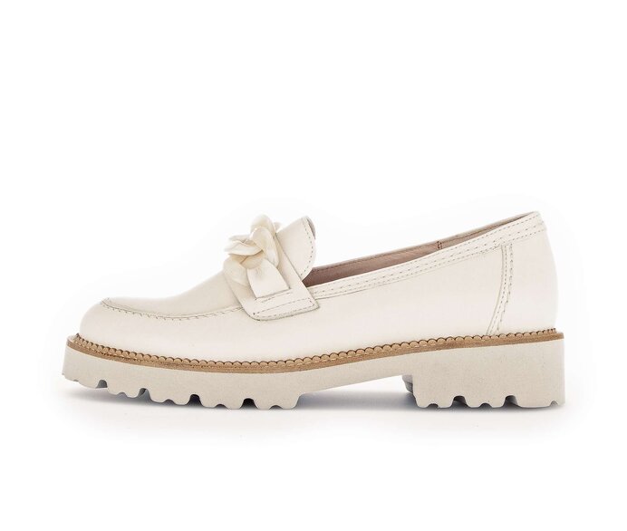 Gabor Loafer Beige - Glattleder