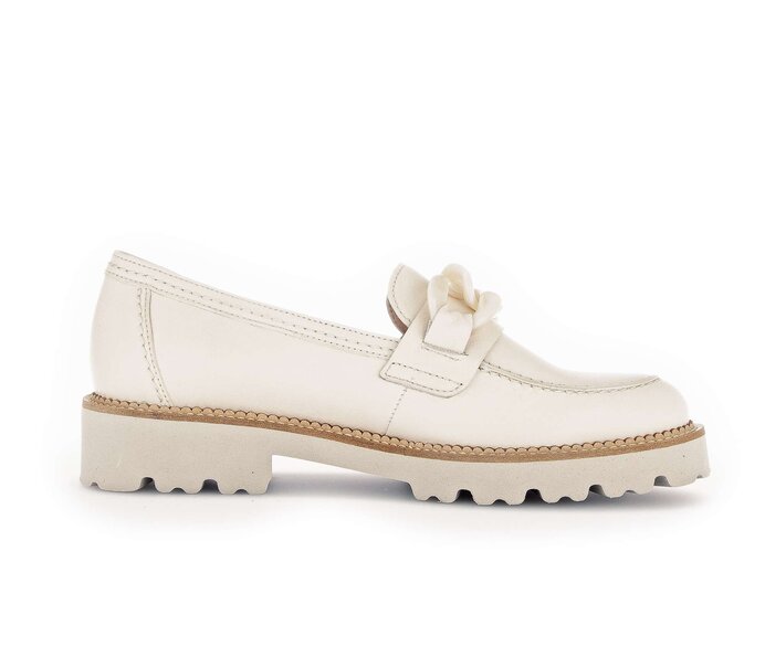 Gabor Loafer Beige - Glattleder