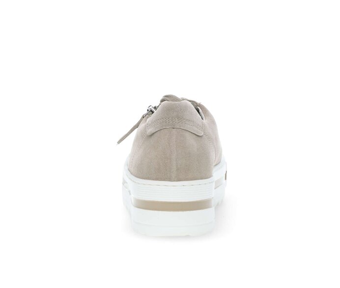 Gabor Sneaker Low Beige - Rauleder