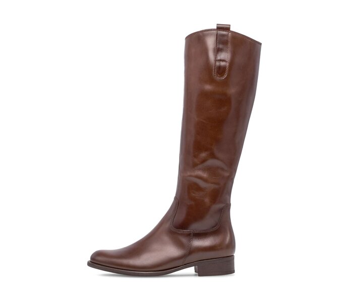 Gabor Eleganter Stiefel Braun - Glattleder