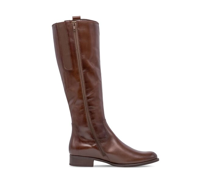 Gabor Eleganter Stiefel Braun - Glattleder