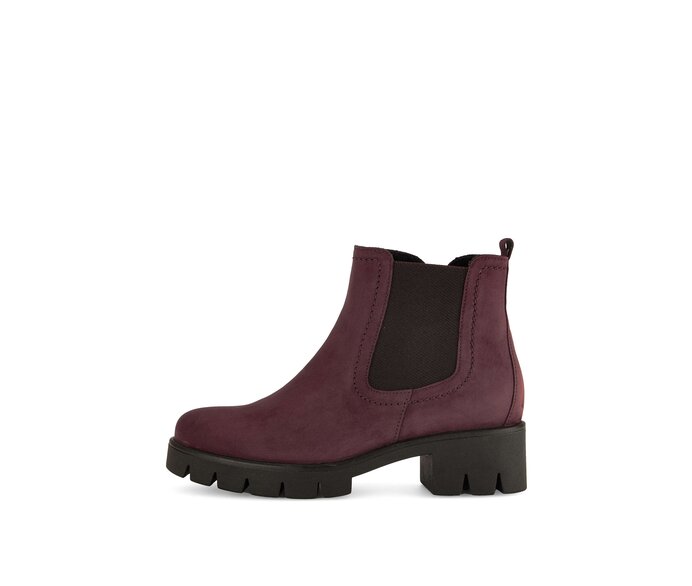 Gabor Chelsea Boot Rot - Rauleder