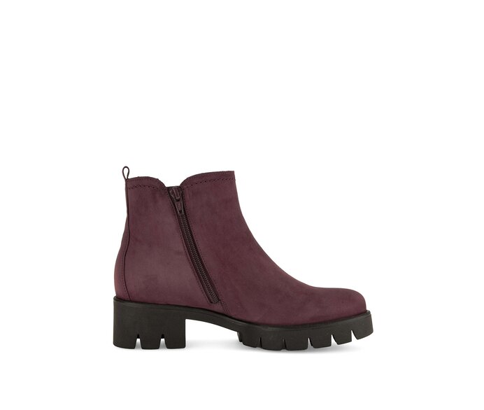 Gabor Chelsea Boot Rot - Rauleder