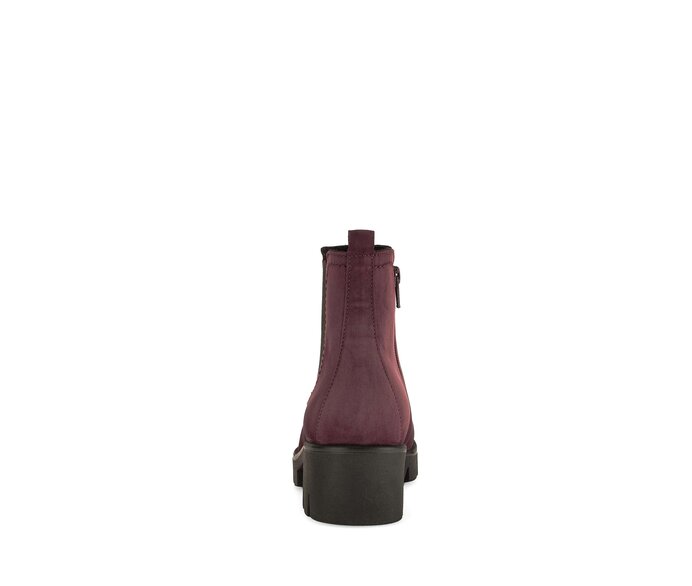 Gabor Chelsea Boot Rot - Rauleder