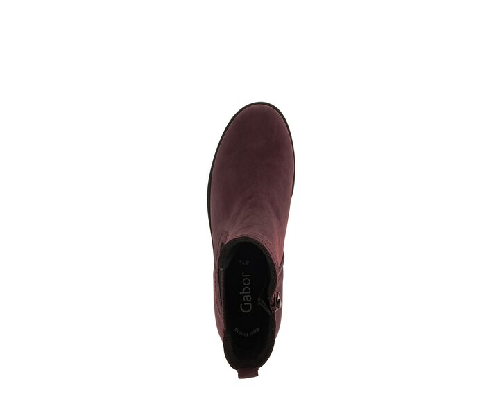 Gabor Chelsea Boot Rot - Rauleder