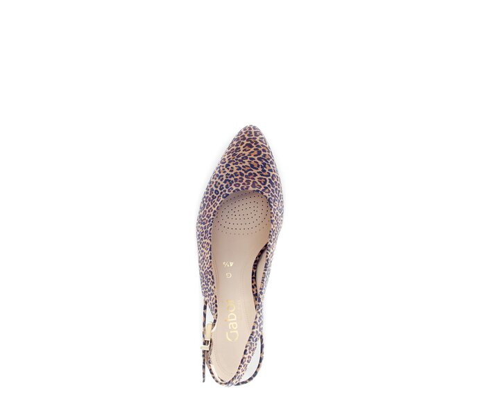 Gabor Slingpumps Beige - Effektleder