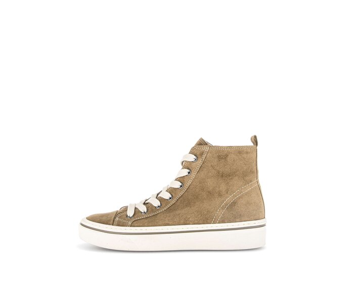 Gabor Sneaker High Braun - Rauleder