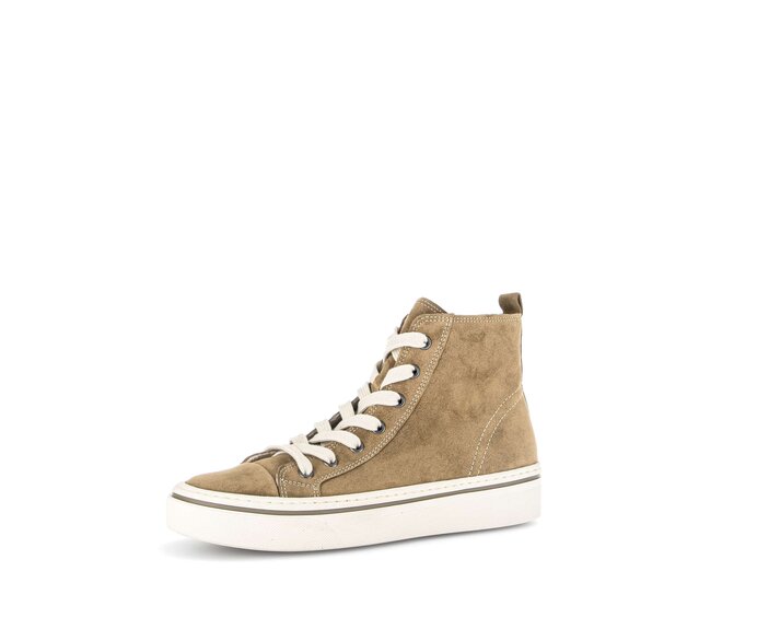 Gabor Sneaker High Braun - Rauleder