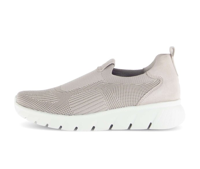 Gabor Sneaker Low Beige - Materialmix Leder/Lederimitat