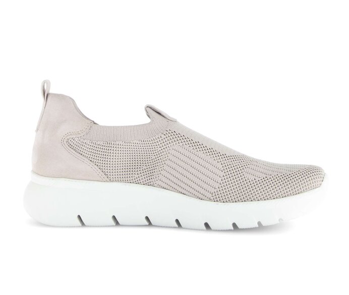 Gabor Sneaker Low Beige - Materialmix Leder/Lederimitat