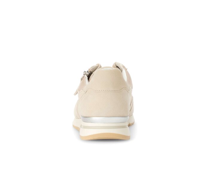 Gabor Sneaker Low Beige - Materialmix Leder/Lederimitat