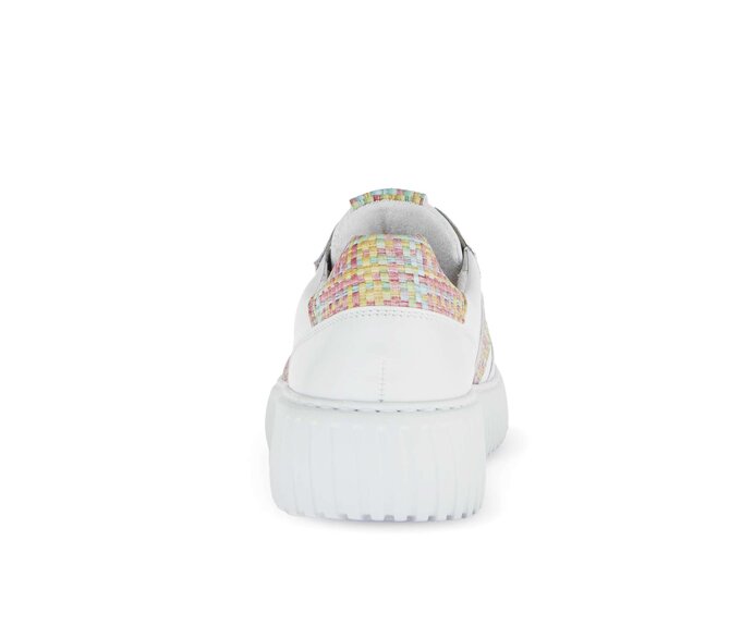 Gabor Sneaker Low Weiß - Materialmix Leder/Lederimitat