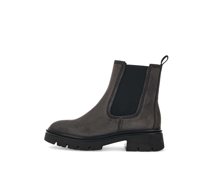 Gabor Chelsea Boot Grau - Rauleder