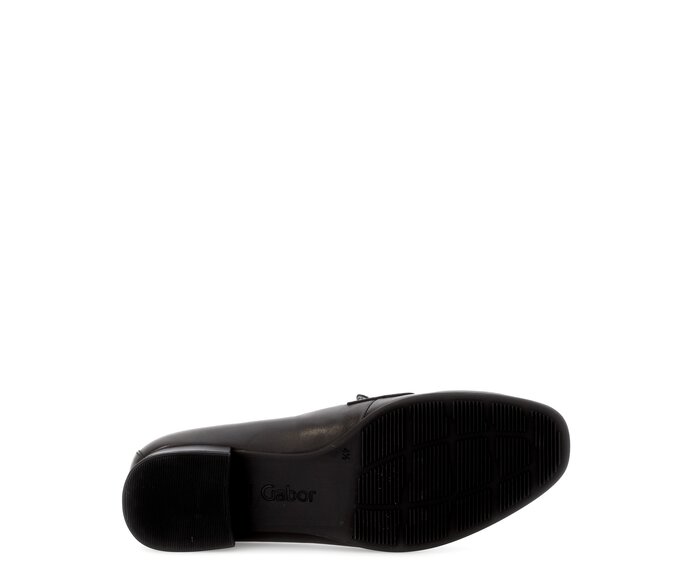 Gabor Hochfrontpumps Schwarz - Glattleder