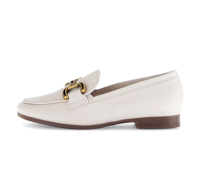 Gabor Slipper Creme - Glattleder