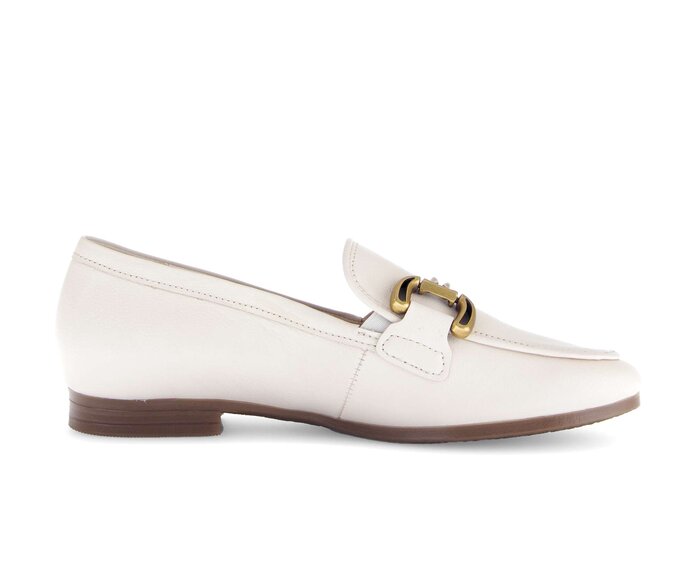 Gabor Slipper Creme - Glattleder