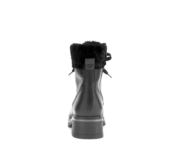 Gabor Winterstiefelette Schwarz - Materialmix Leder/Lederimitat
