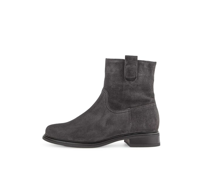Gabor Elegante Stiefelette Grau - Rauleder