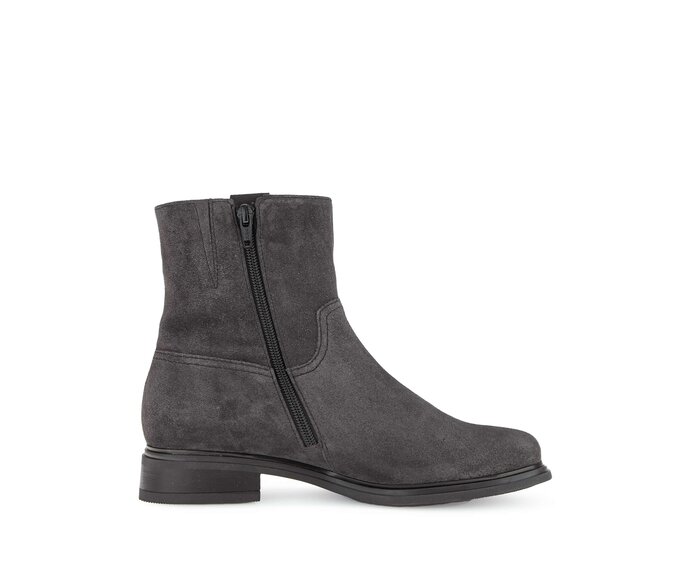 Gabor Elegante Stiefelette Grau - Rauleder