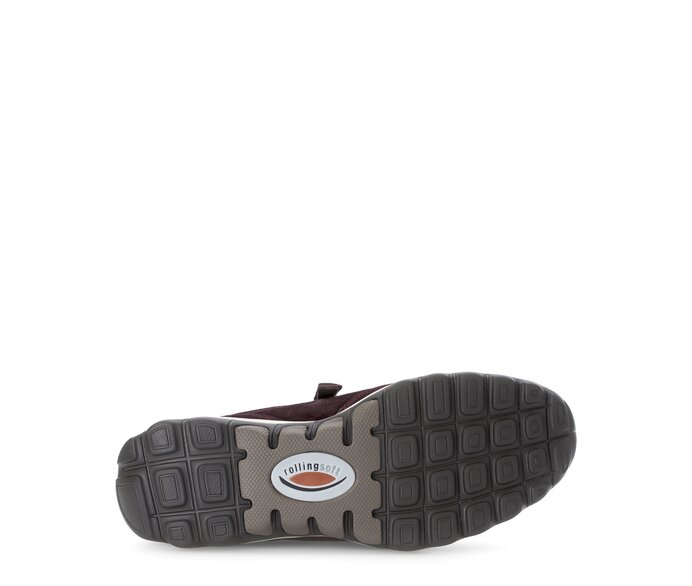 Gabor Sneaker Low Lila - Materialmix Leder