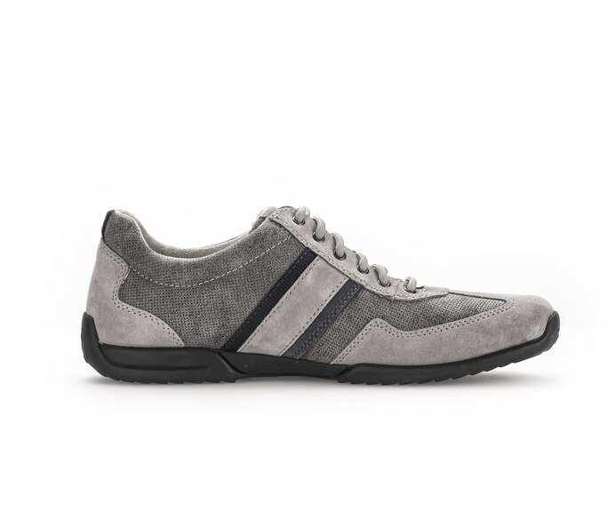 Pius Gabor Sneaker Low Grau - Materialmix Leder/Lederimitat