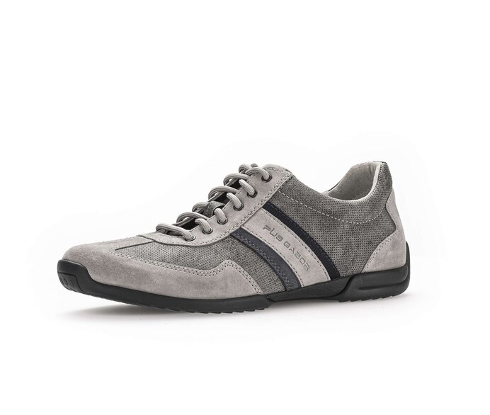 Pius Gabor Sneaker Low Grau - Materialmix Leder/Lederimitat