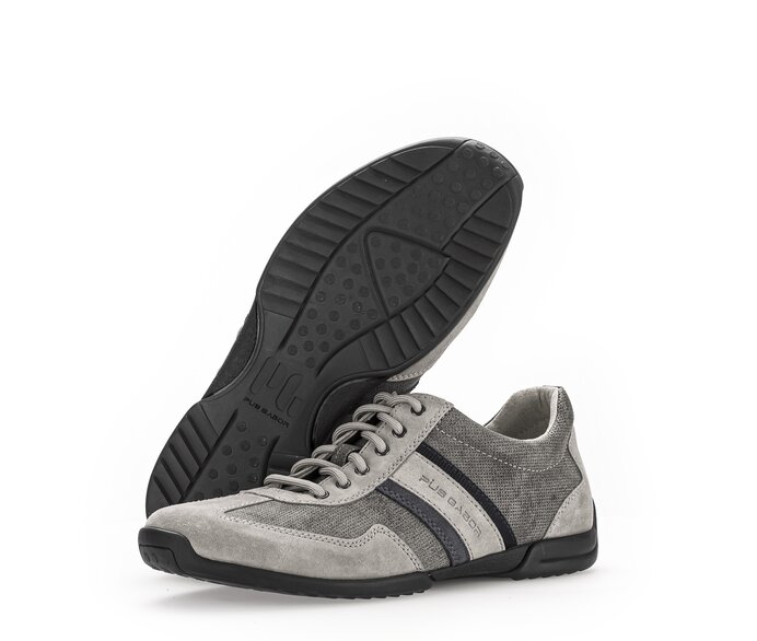 Pius Gabor Sneaker Low Grau - Materialmix Leder/Lederimitat