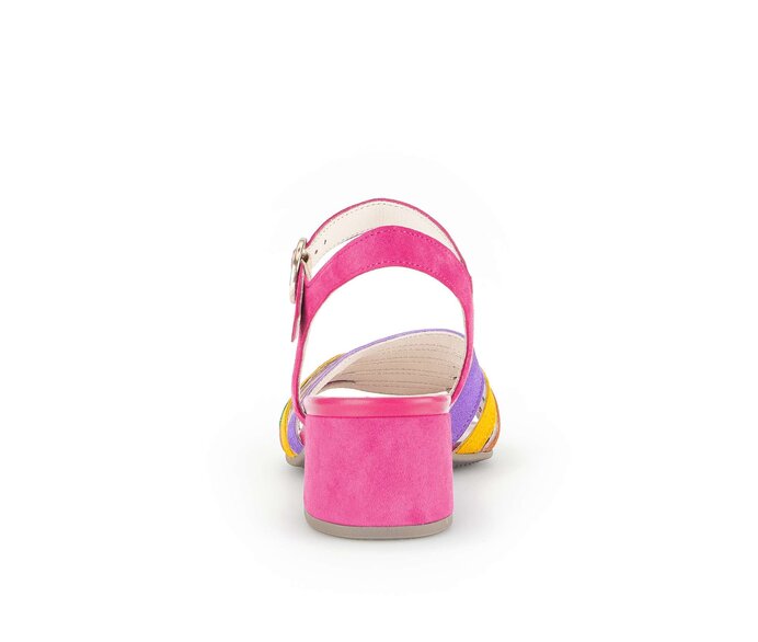 Gabor Riemchensandale Multicolour - Rauleder