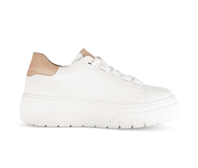 Gabor Sneaker Low Weiß - Glattleder