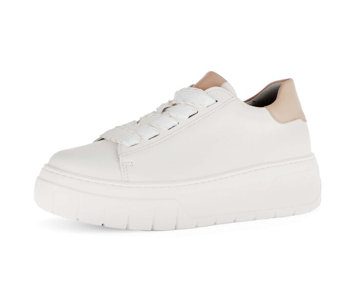 Gabor Sneaker Low Weiß - Glattleder