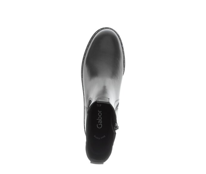 Gabor Chelsea Boot Schwarz - Glattleder
