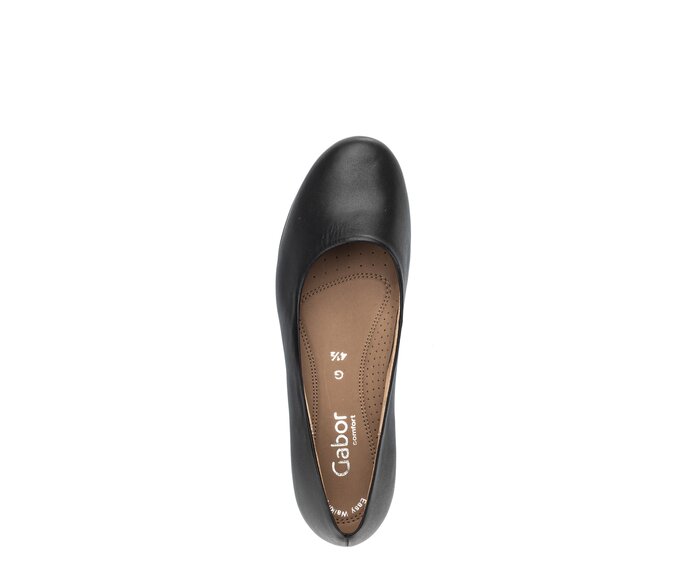 Gabor Eleganter Pumps Schwarz - Glattleder
