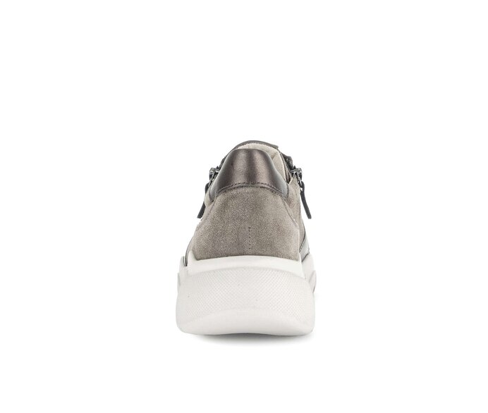 Gabor Sneaker Low Grau - Materialmix Leder