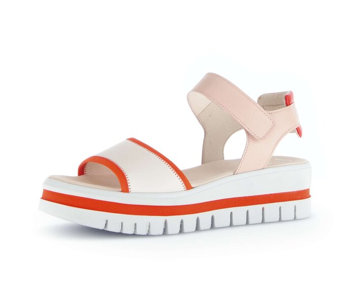 Gabor Plateau Sandale Multicolour - Glattleder