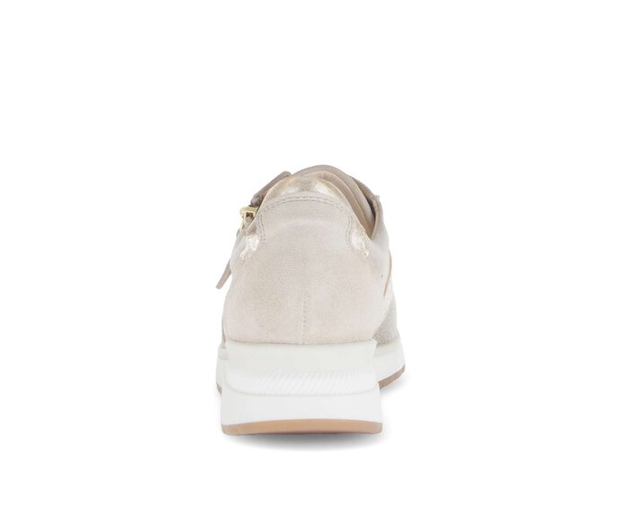 Gabor Sneaker Low Beige - Materialmix Leder/Lederimitat