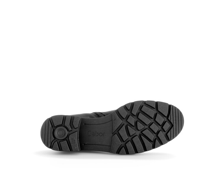 Gabor Chelsea Boot Schwarz - Glattleder