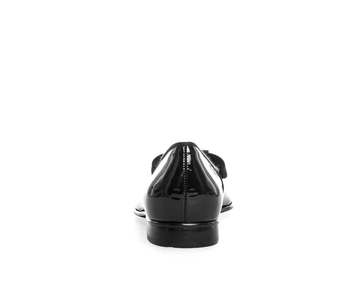 Gabor Eleganter Ballerina Schwarz - Lackleder