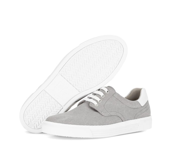 Pius Gabor Sneaker Low Grau - Materialmix Leder/Textil