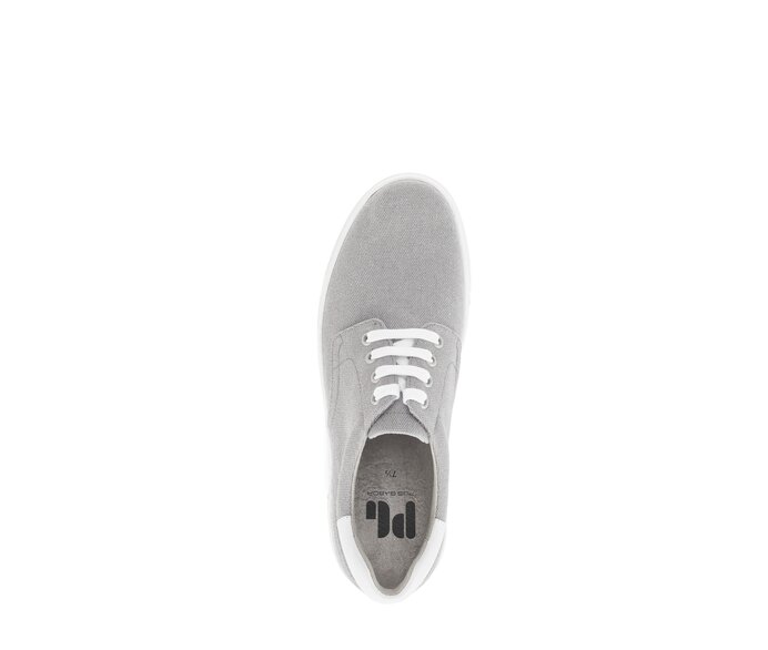 Pius Gabor Sneaker Low Grau - Materialmix Leder/Textil