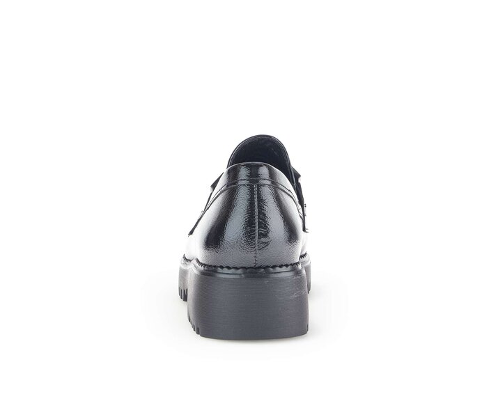 Gabor Loafer Schwarz - Lackleder