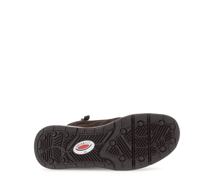 Gabor Sportliche Stiefelette Braun - Materialmix Leder
