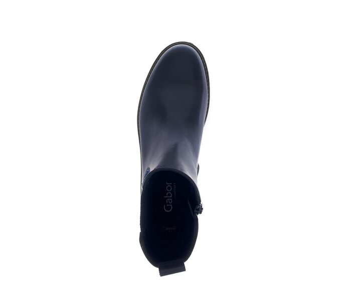 Gabor Chelsea Boot Blau - Glattleder