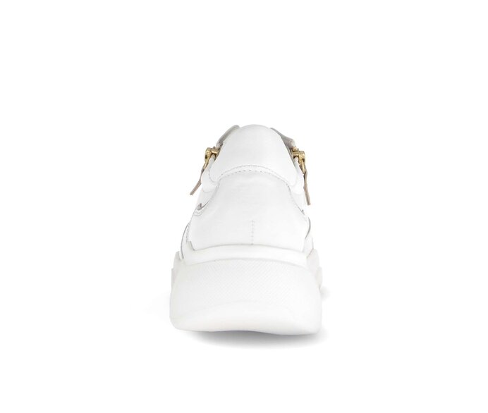 Gabor Sneaker Low Creme - Materialmix Leder