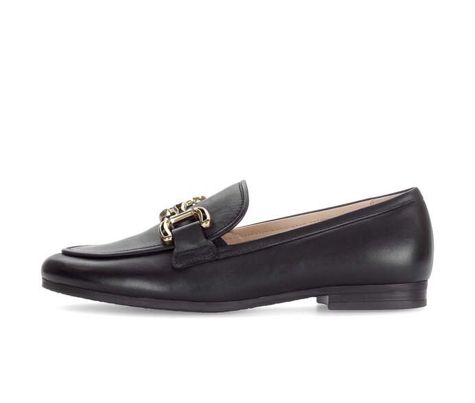 Gabor Slipper Blau - Glattleder